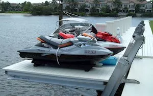 Premium PWC & Jet Ski Lift Solutions | Neptune Boat Lifts